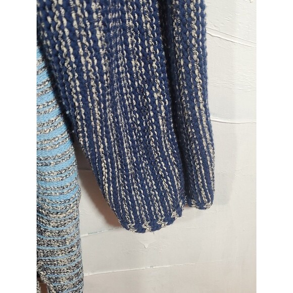 Style & Co XXL Pullover Blue Colorblock Round Neck Tunic Top Sweater Min… - Picture 4 of 10